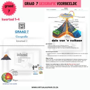 Graad Geografie Opsommingsboek En Oefentoetse Met Memo S Kwartaal