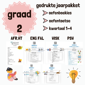 graad 2 gedrukte jaarpakket