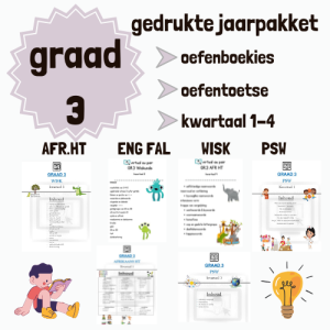 graad 3 gedrukte pakket