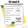 Graad 6 PDF opsommings en oefentoetse 2025 met Wiskunde ingesluit