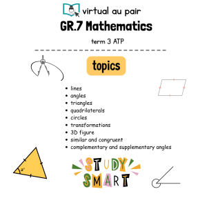 Grade 7 Maths term 3