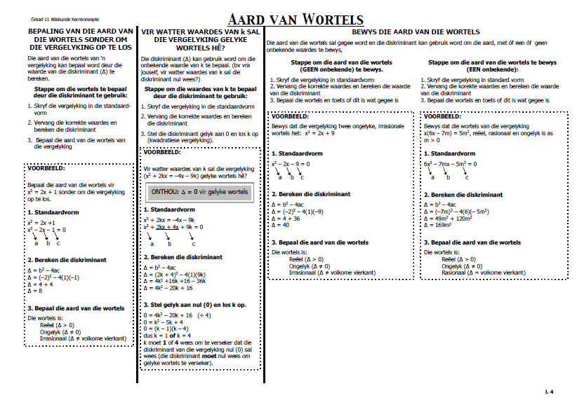 Graad 11 Wiskunde Hersiening Vraestel 1 en 2 - Image 4