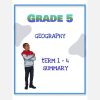 Grade 5 Geography Summary (Term 1 - 4)