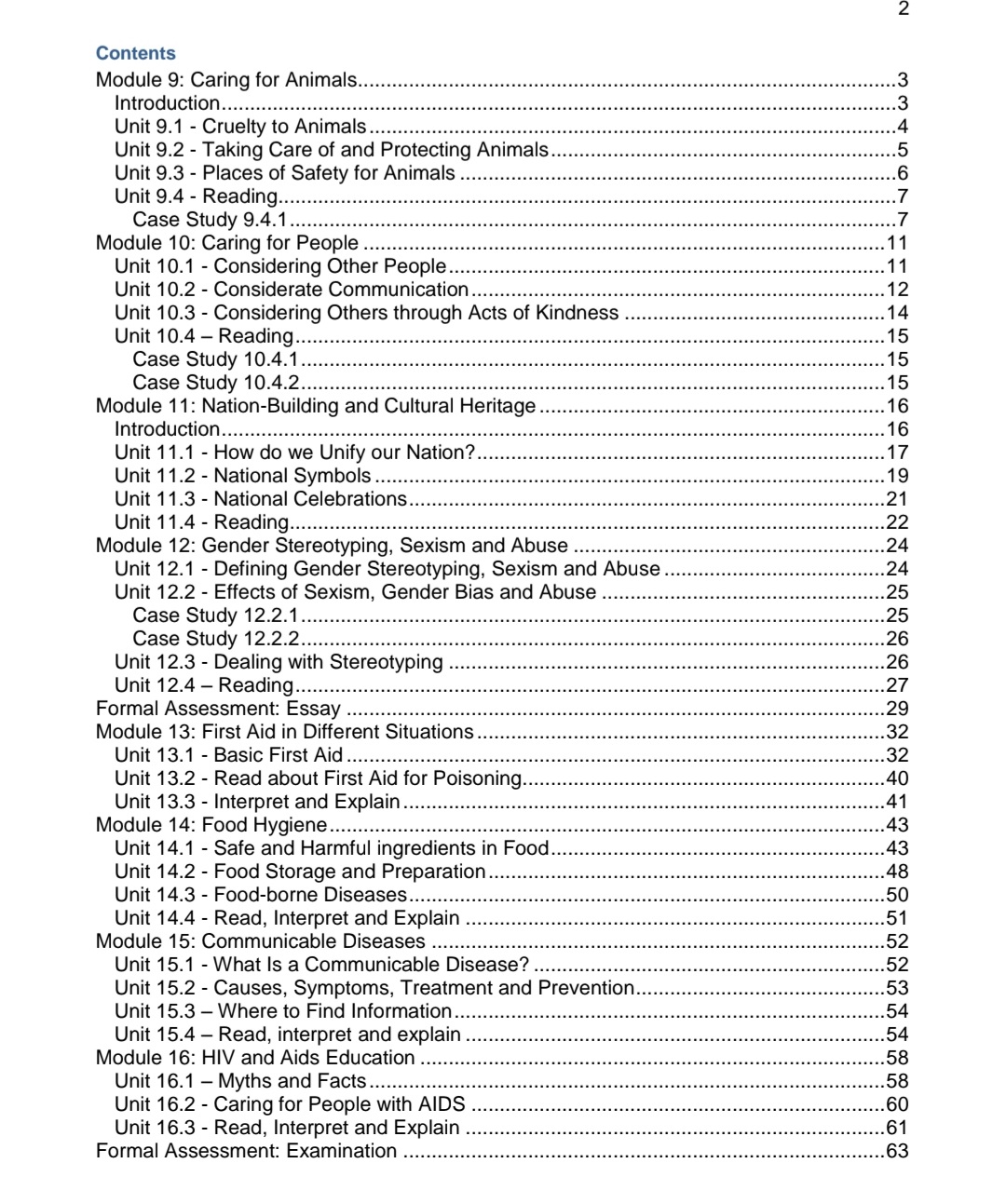 Grade 6 Life Skills Summary (Term 3 +4) - Image 2