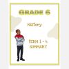 Grade 6 History Summary (Term 1 - 4)