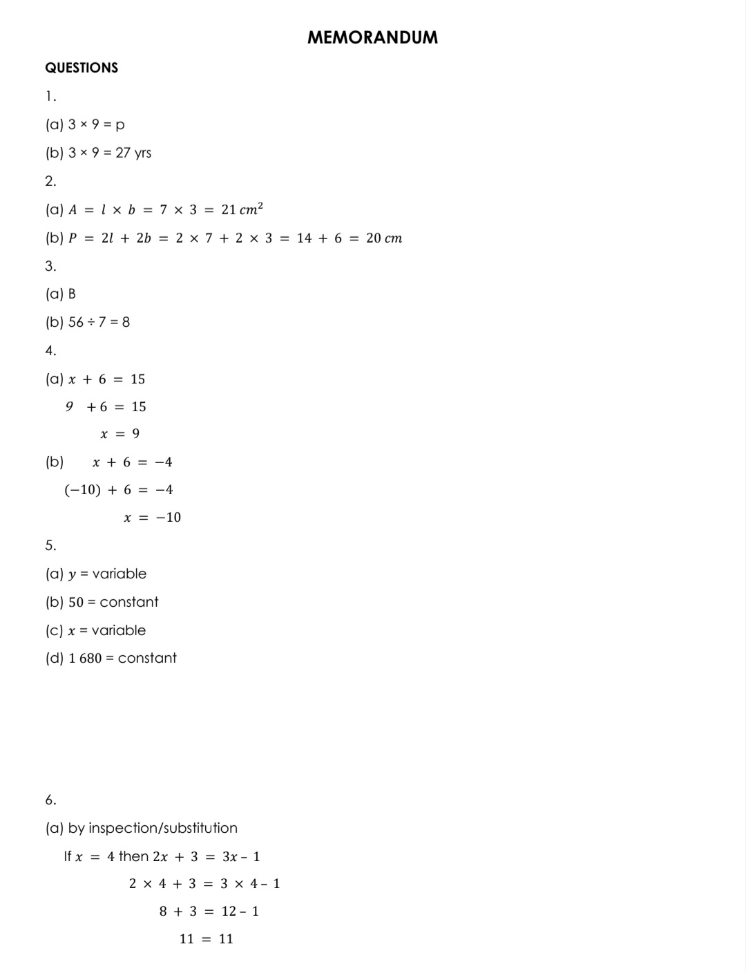 Grade 7 Mathematics Term 3 + 4 Revision - Image 4