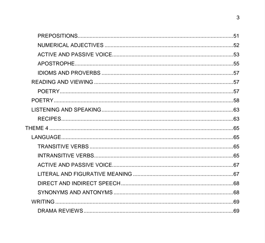 Grade 7 English Home Language Study Kit (Term 1 +2) - Image 7