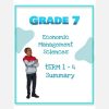 Grade 7 Economics and Management Sciences Summary (Term 1 - 4)