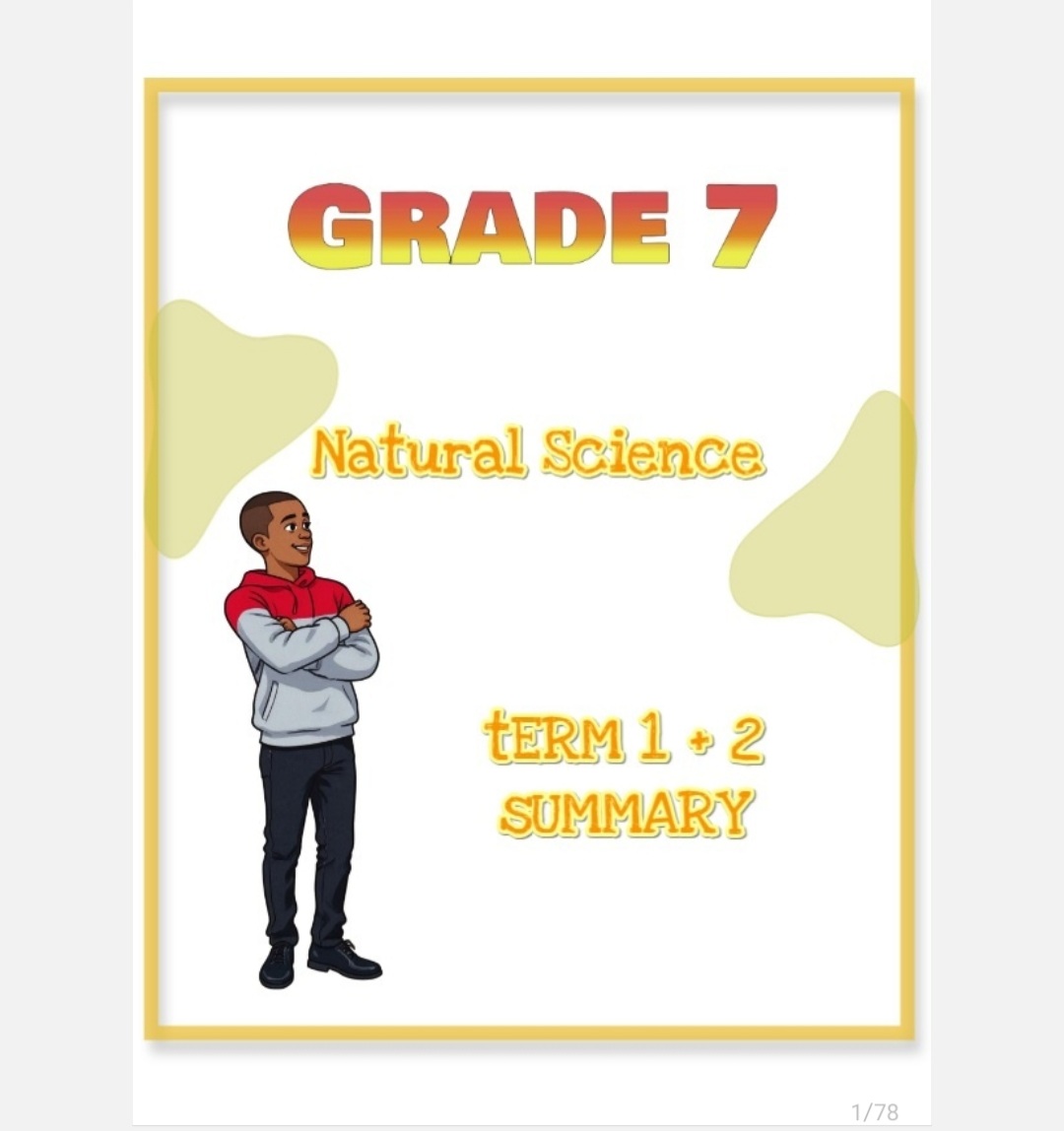 Grade 7 Natural Science Summary ( Term 1 + 2)
