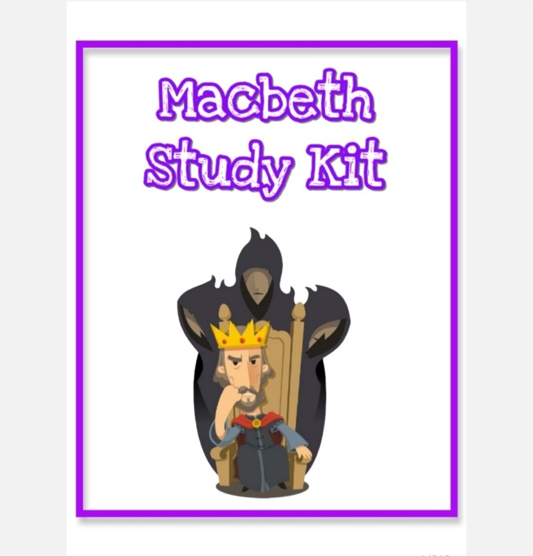 Macbeth Study Guide