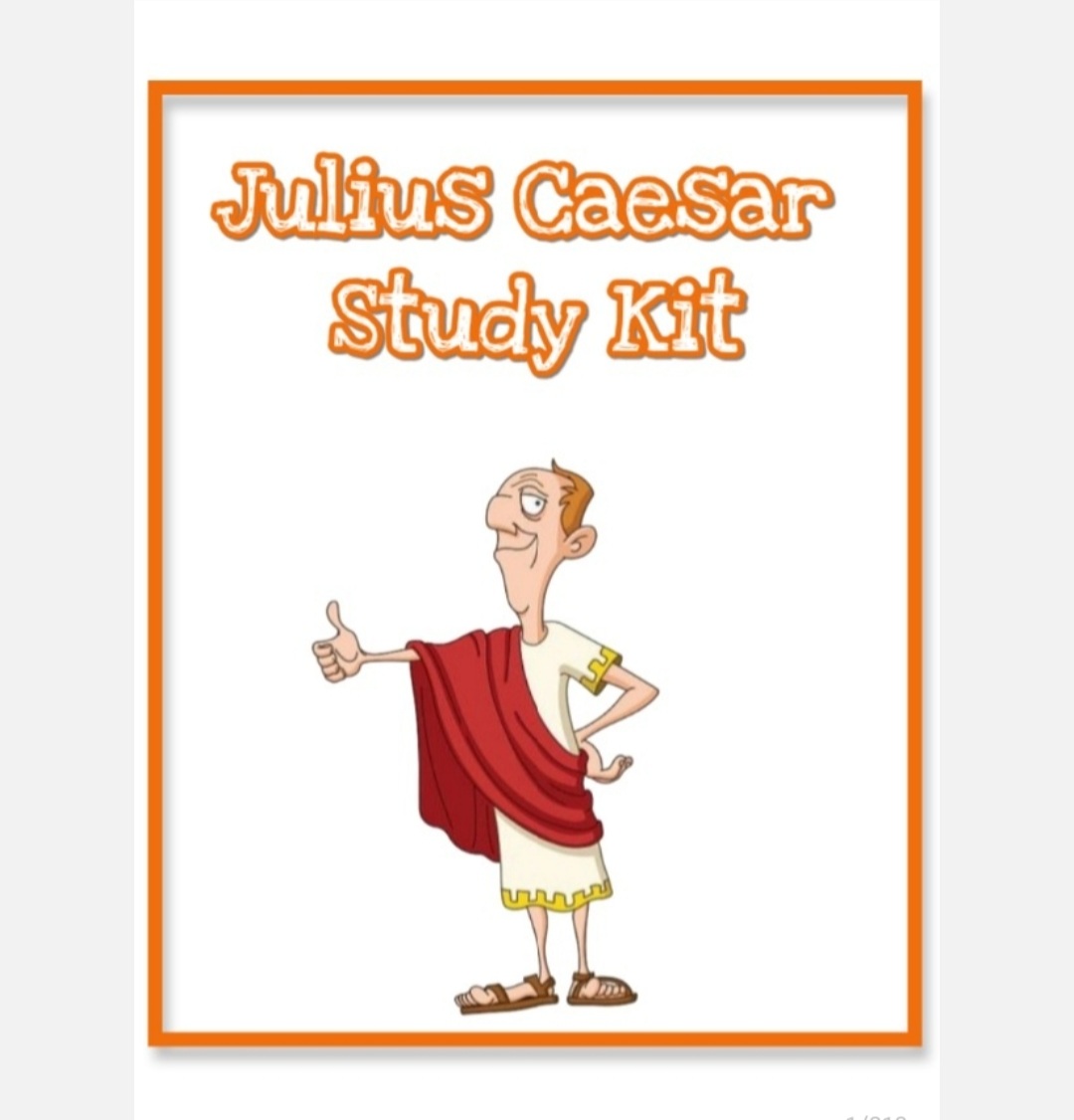 Julius Caesar Study Guide