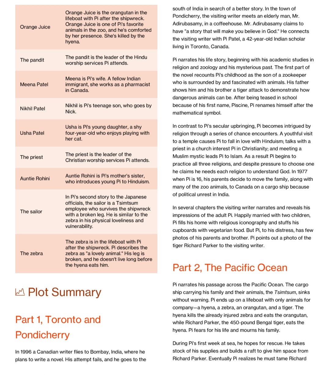 Life of Pi Study Guide - Image 3