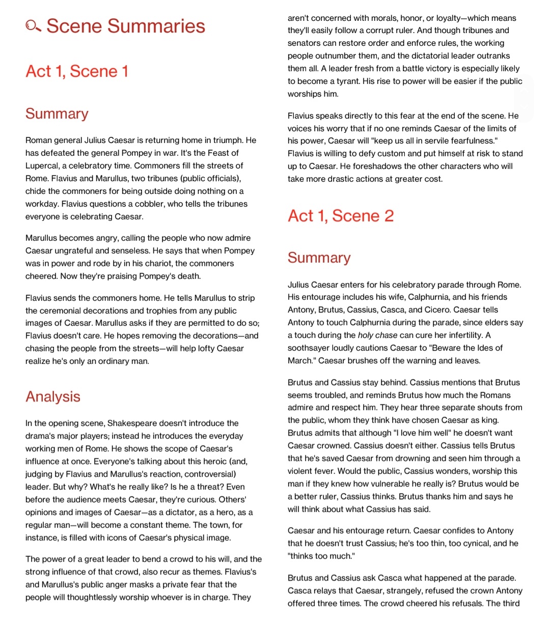 Julius Caesar Study Guide - Image 4