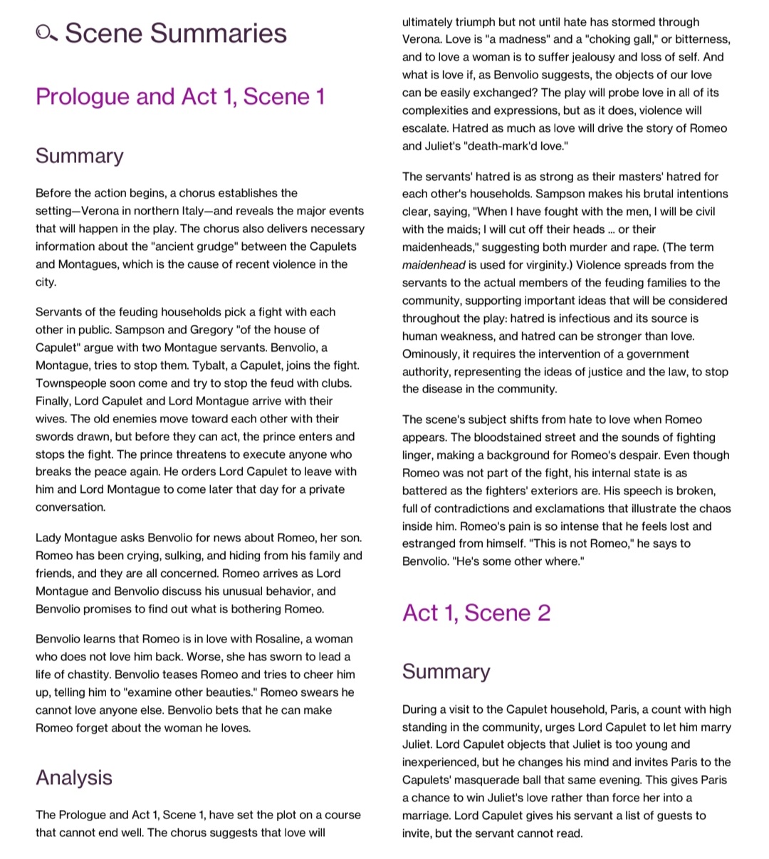 Romeo and Juliet Study Guide - Image 4