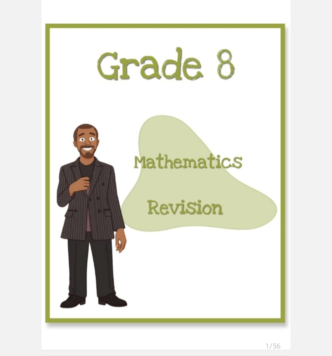Grade 8 Mathematics Revision