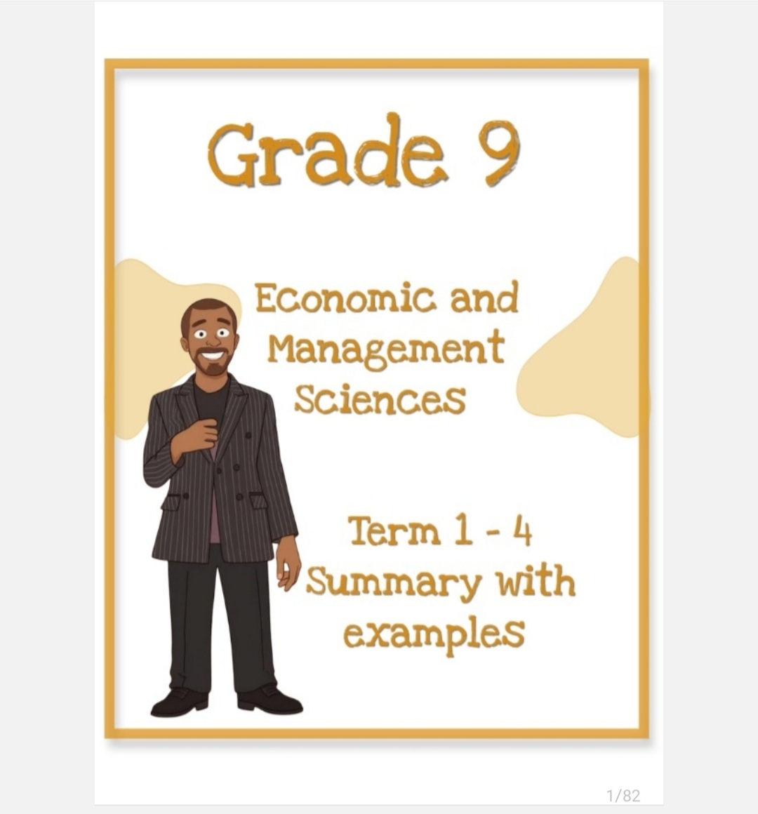Grade 9 Economic and Management Sciences Summary with examples