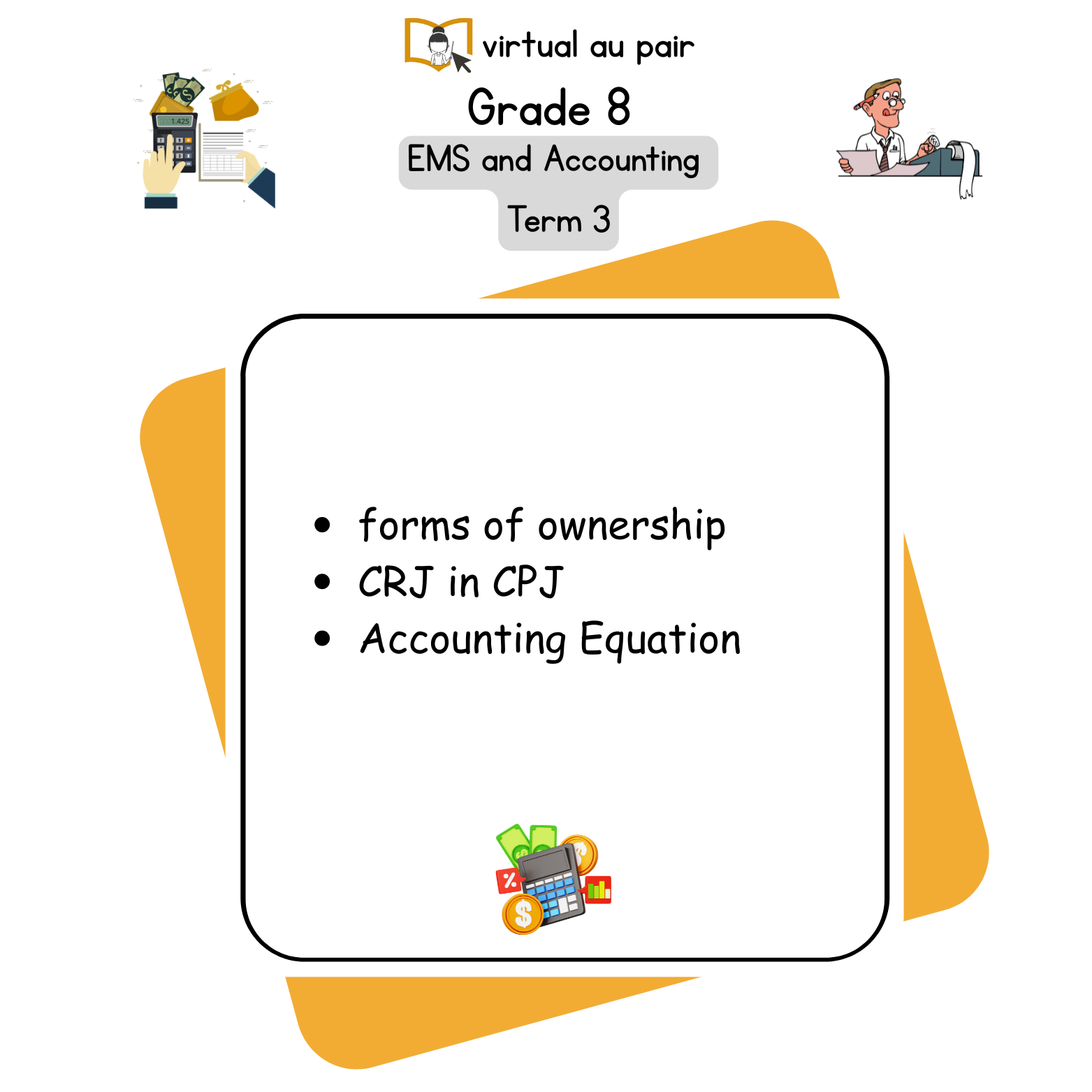 Grade 8 EMS and Accounting Term 3 Summary