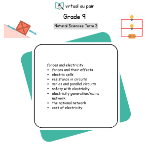 Grade 9 Natural Science Term 3