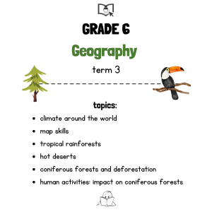 Grade 6 Geography Term 3
