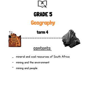 Grade 5 Geography Term 4