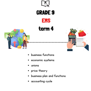 Grade 9 EMS Term 4