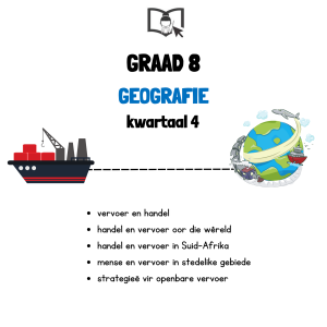 Graad 8 Geografie Kwartaal 4